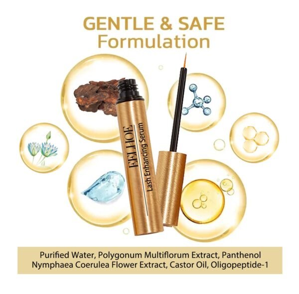 Natural Black Lengthening & Curling Eyelash Serum