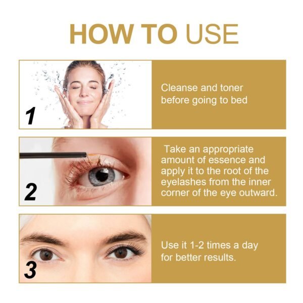 Natural Black Lengthening & Curling Eyelash Serum