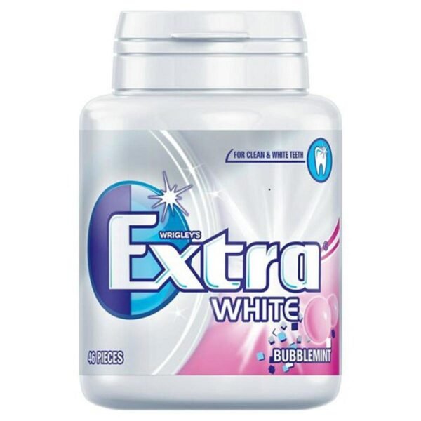 Wrigley's Extra White Bubblemint Sugar-Free Chewing Gum